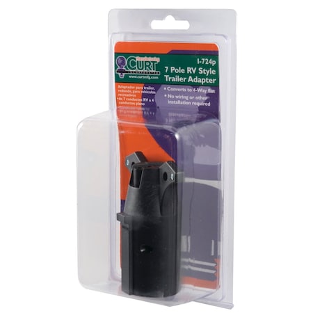 Sunbelt Wiring Adapter, 7-way to 4-way 4" x7.35" x2.3" A-B1CM57241